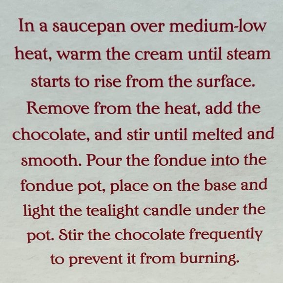 NWTIB Williams-Sonoma Fondue Set, 6 Forks, TeaLight, Stand, Pot = 3.5" T x 5" W - Picture 7 of 10